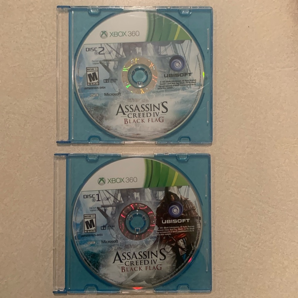 Xbox 360 Assassin’s Creed 4 IV Black Flag game